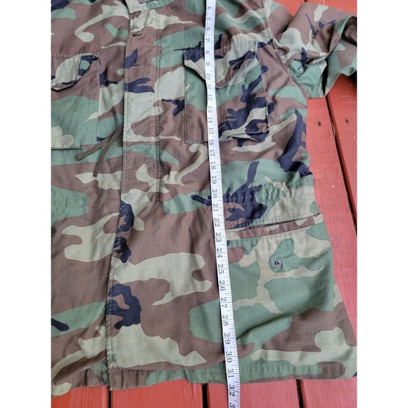 Vintage LAKEVIEW SPORTSWEAR Military CAMO Field Jacket Men's XL Insulated - Picture 3 of 16